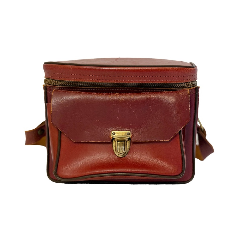 📸 Vintage HOMA Leather Camera Bag | The Plainsman - 1
